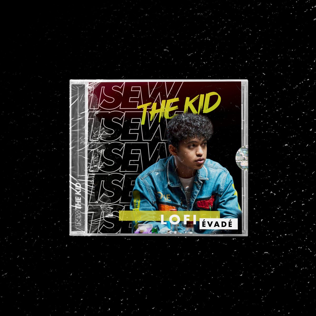 Mockup d'une cover cd pour Tsew the kid
